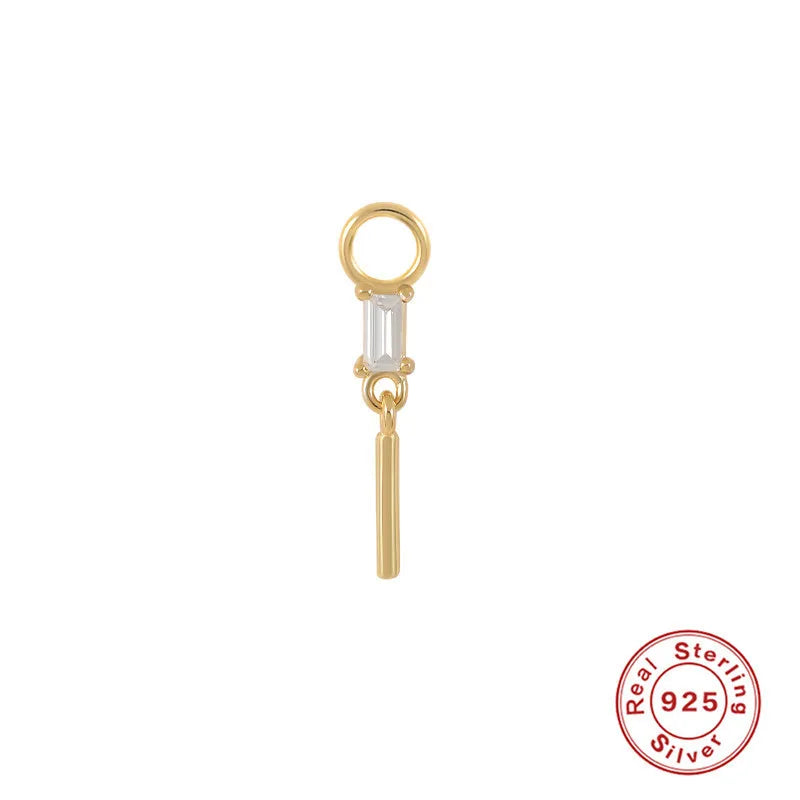 Sterling Silver Earring Charm | Diane