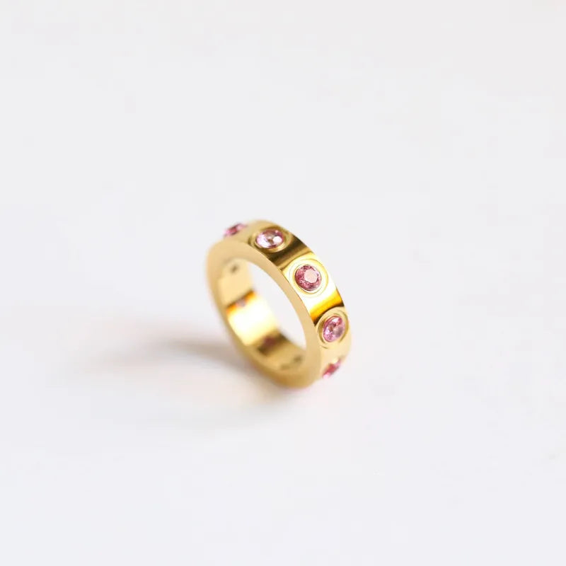 Birthstone Circle Charms