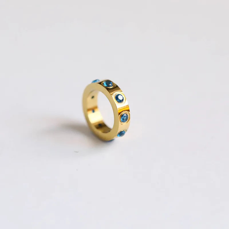 Birthstone Circle Charms