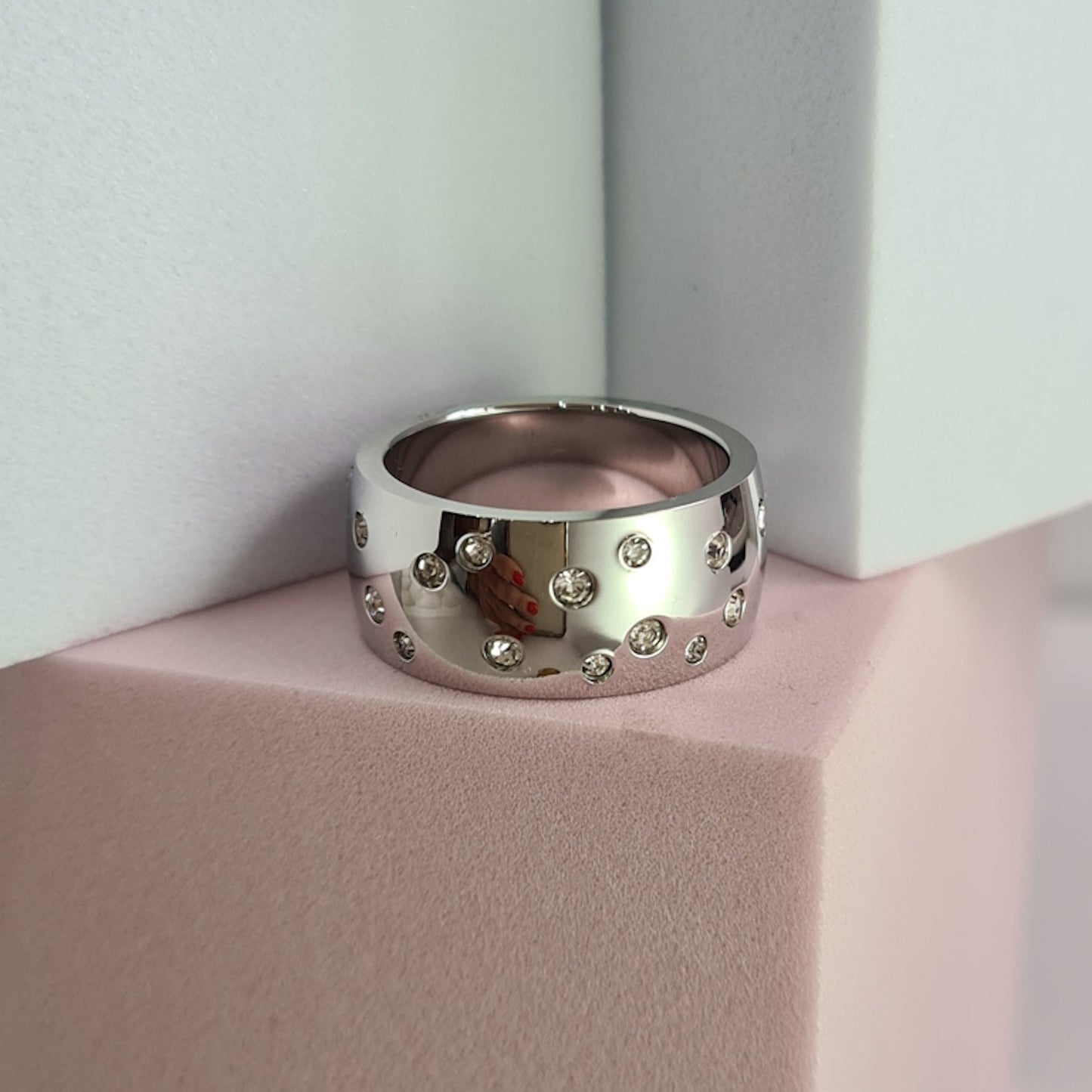 Starry Night Cigar Band Ring