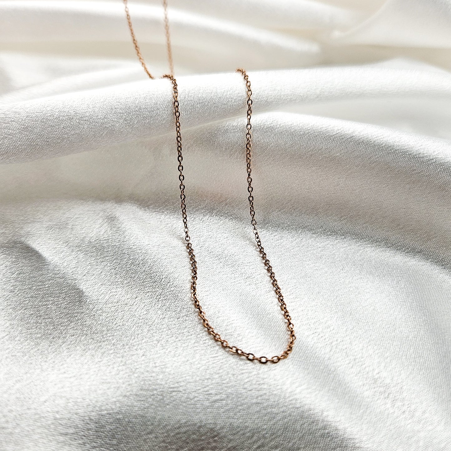 60cm Rolo Chain Necklace