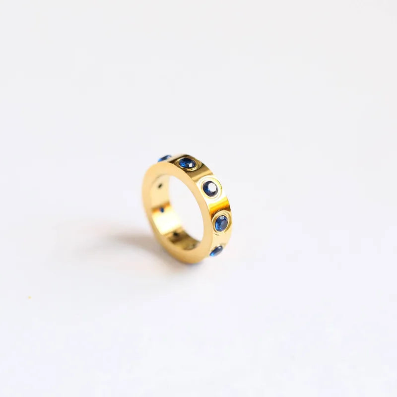 Birthstone Circle Charms