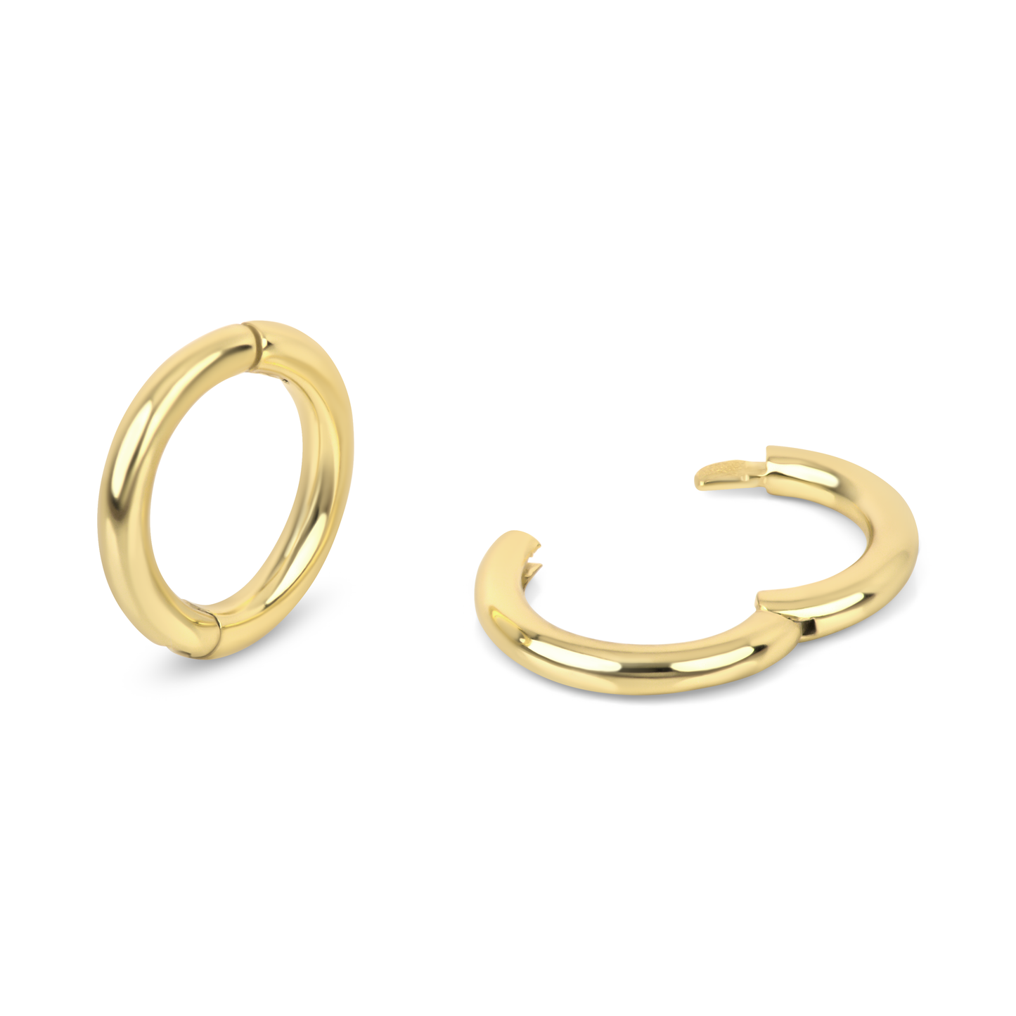 6mm | Sterling Silver Seamless Clicker Ring