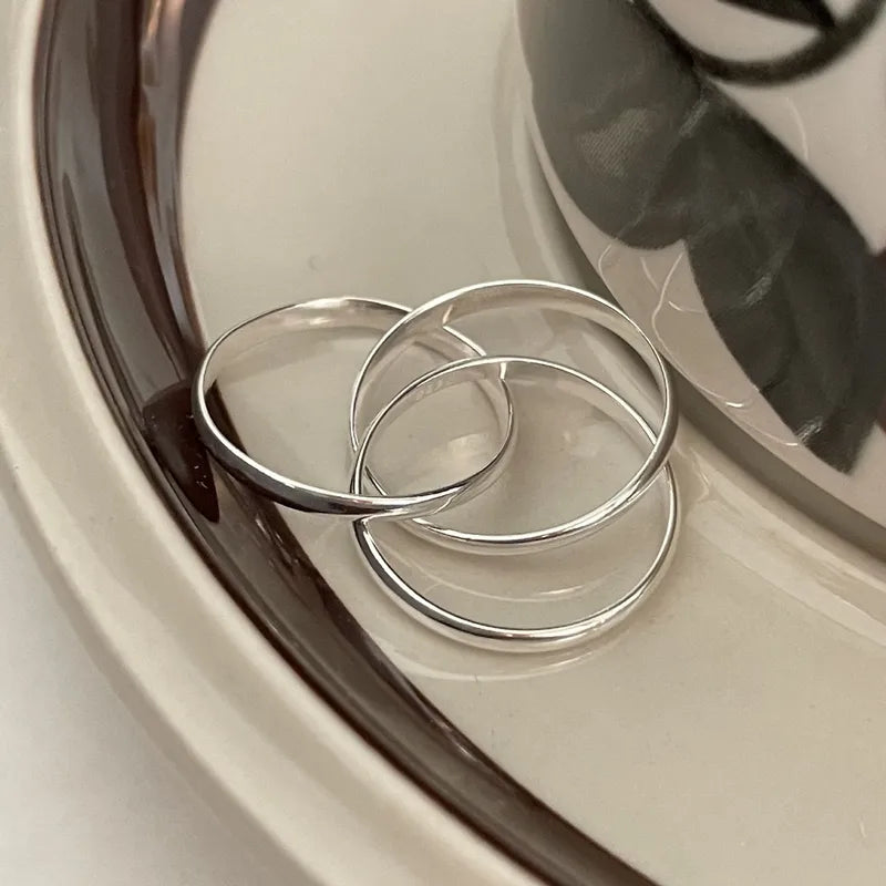 Russian Wedding Ring in Sterling Silver