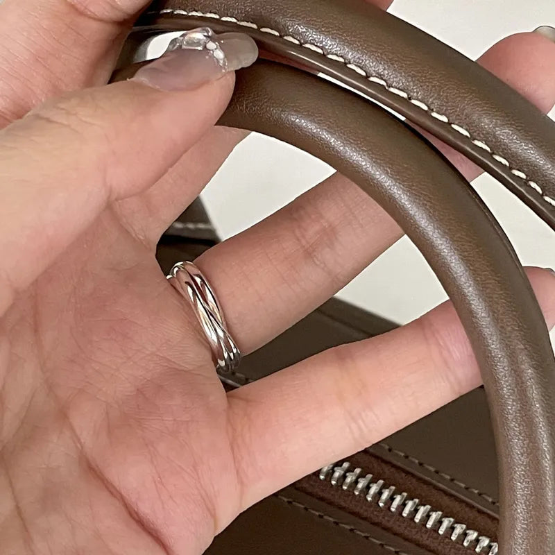 Russian Wedding Ring in Sterling Silver