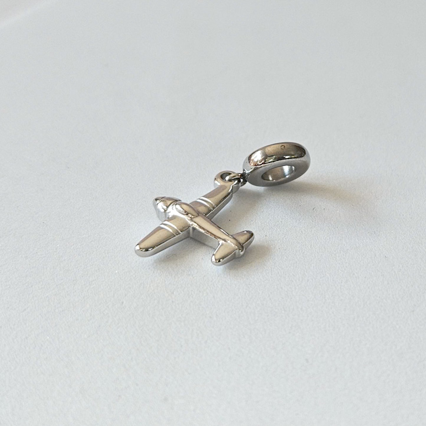 Airplane Pendant Bracelet Charm