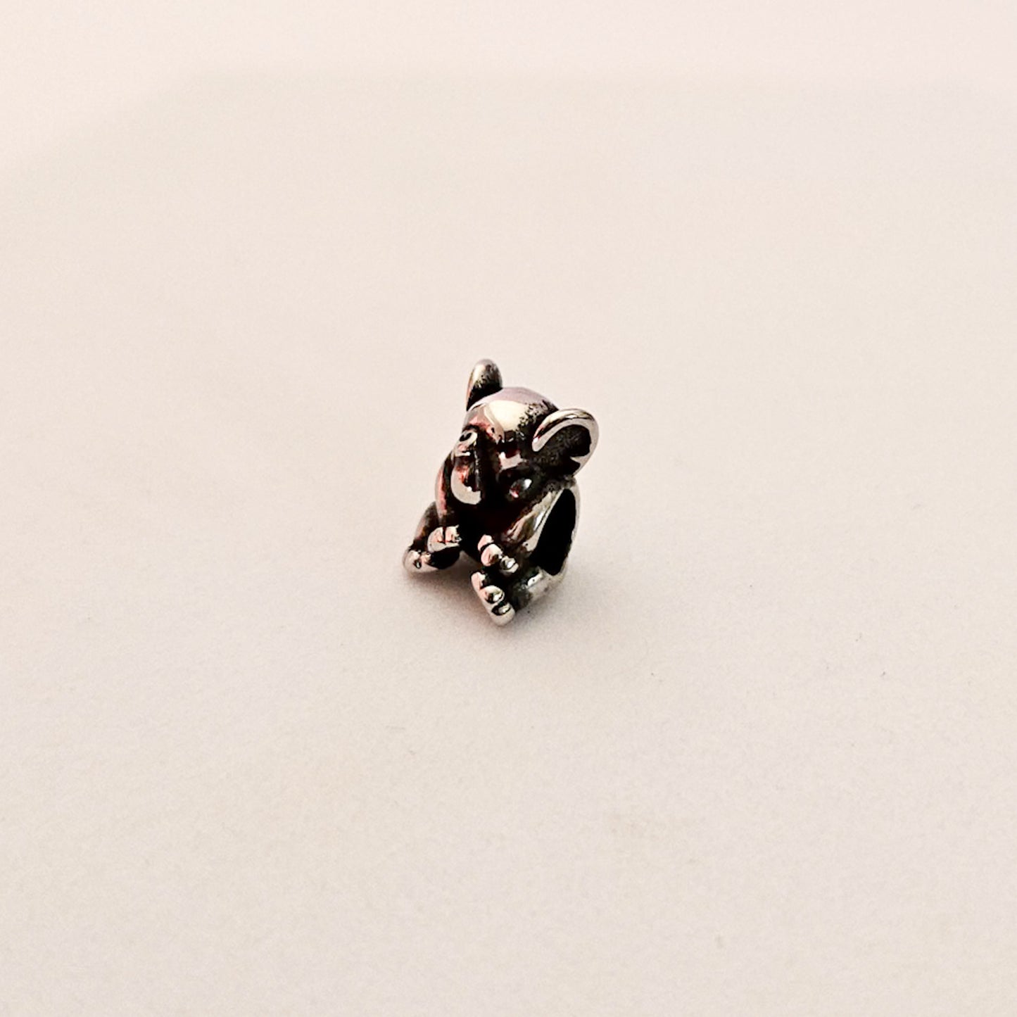 Baby Elephant Bead Bracelet Charm