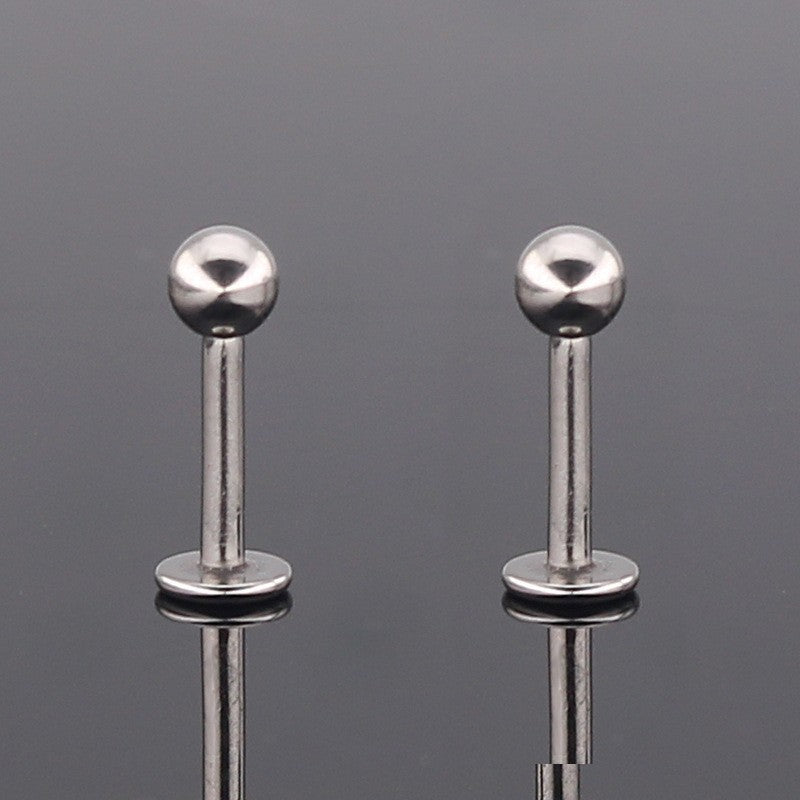 Ball Silver | Stainless Steel Flat Back Stud