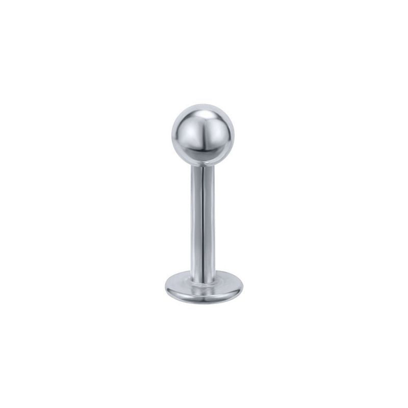 Ball Silver | Stainless Steel Flat Back Stud