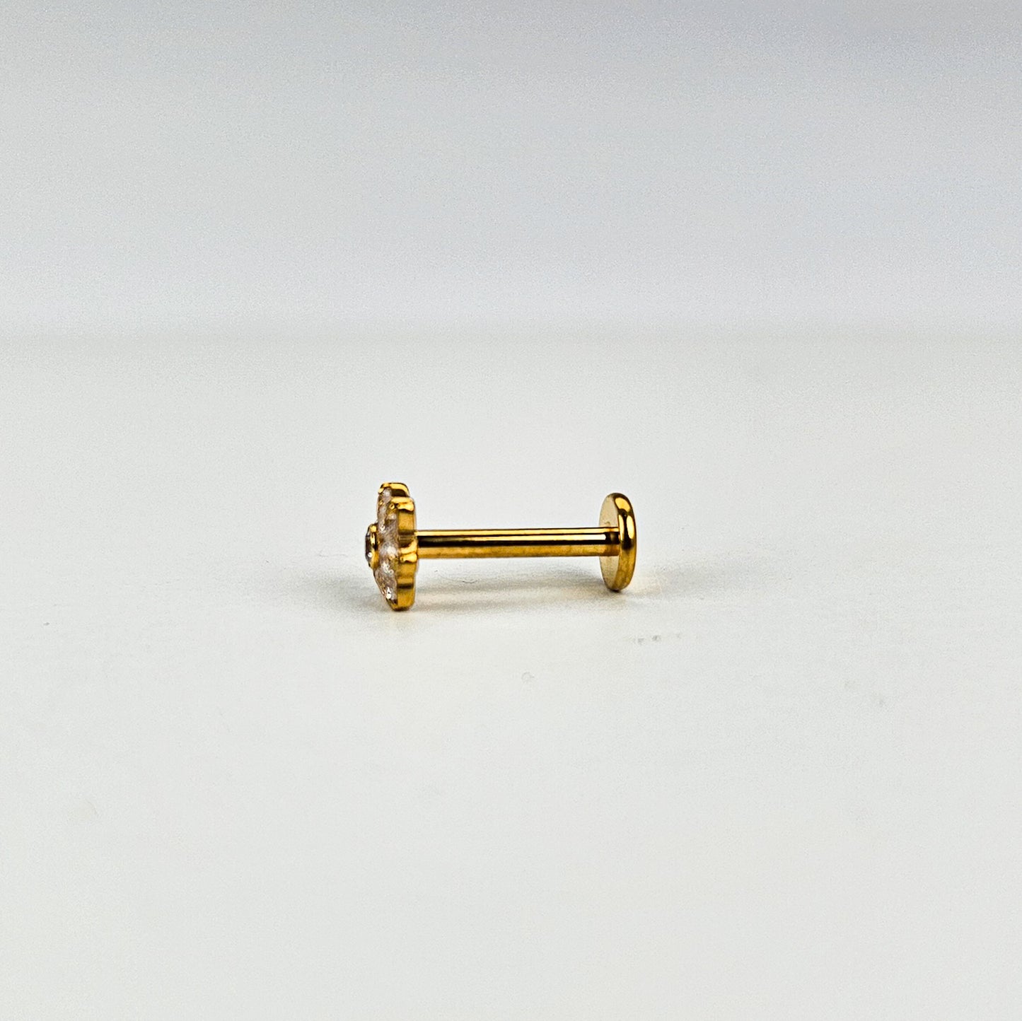 Bloom | G23 Titanium Flat Back Stud