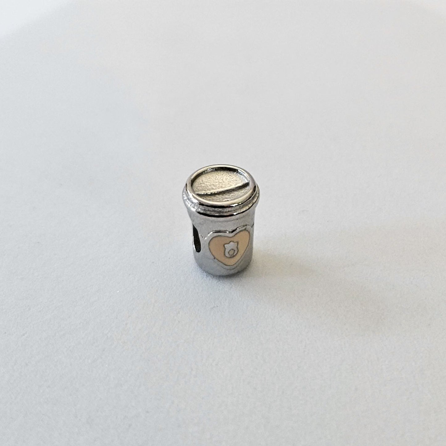 Coffee Cup Bead Bracelet Charm