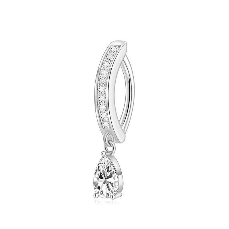 CZ Drop| Belly Ring