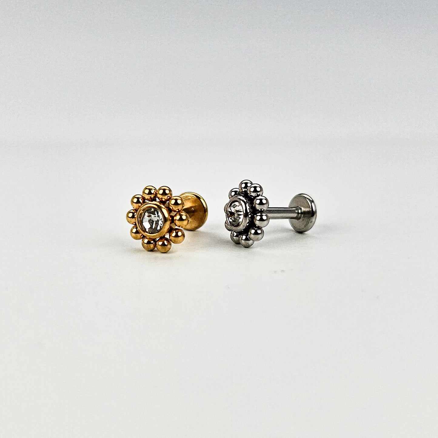 Daisy | Stainless Steel Flat Back Stud