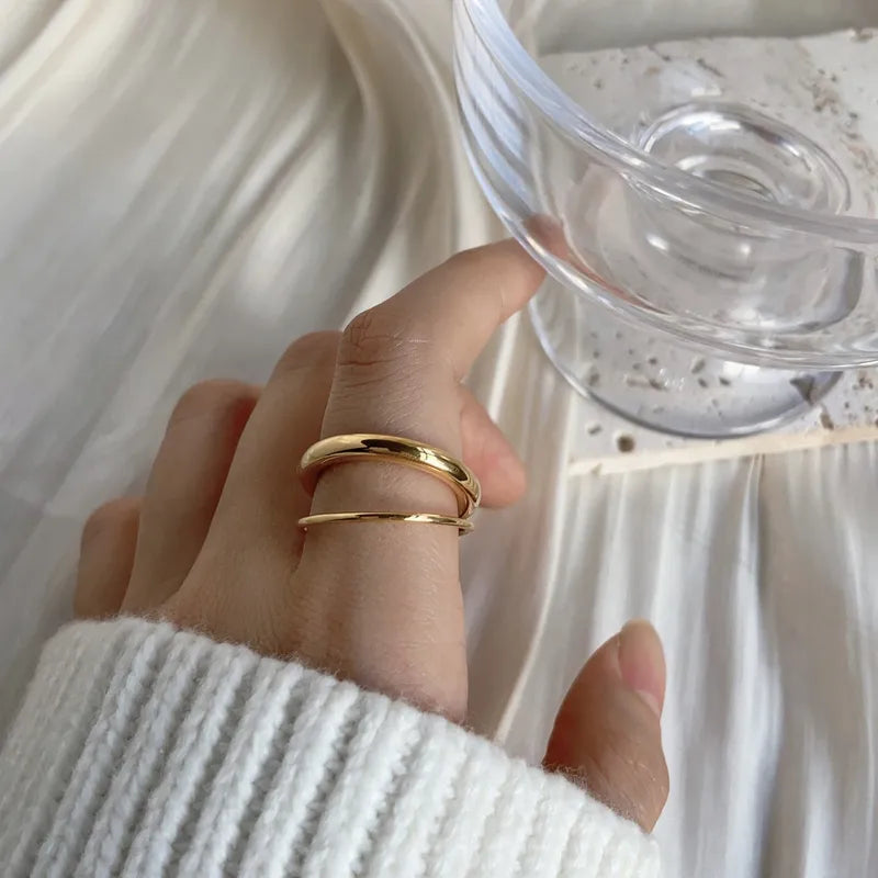 Double Pipe Ring