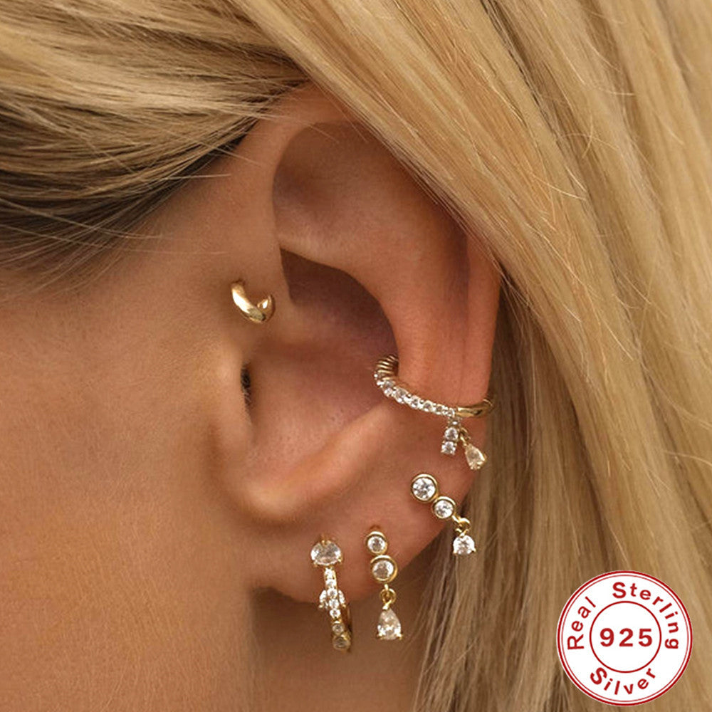 Ella Earrings in Sterling Silver