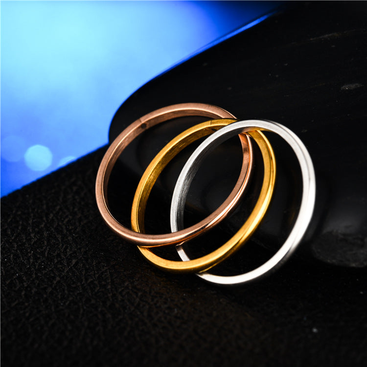 Eternal Ring in Silver, Gold and Rose Gold