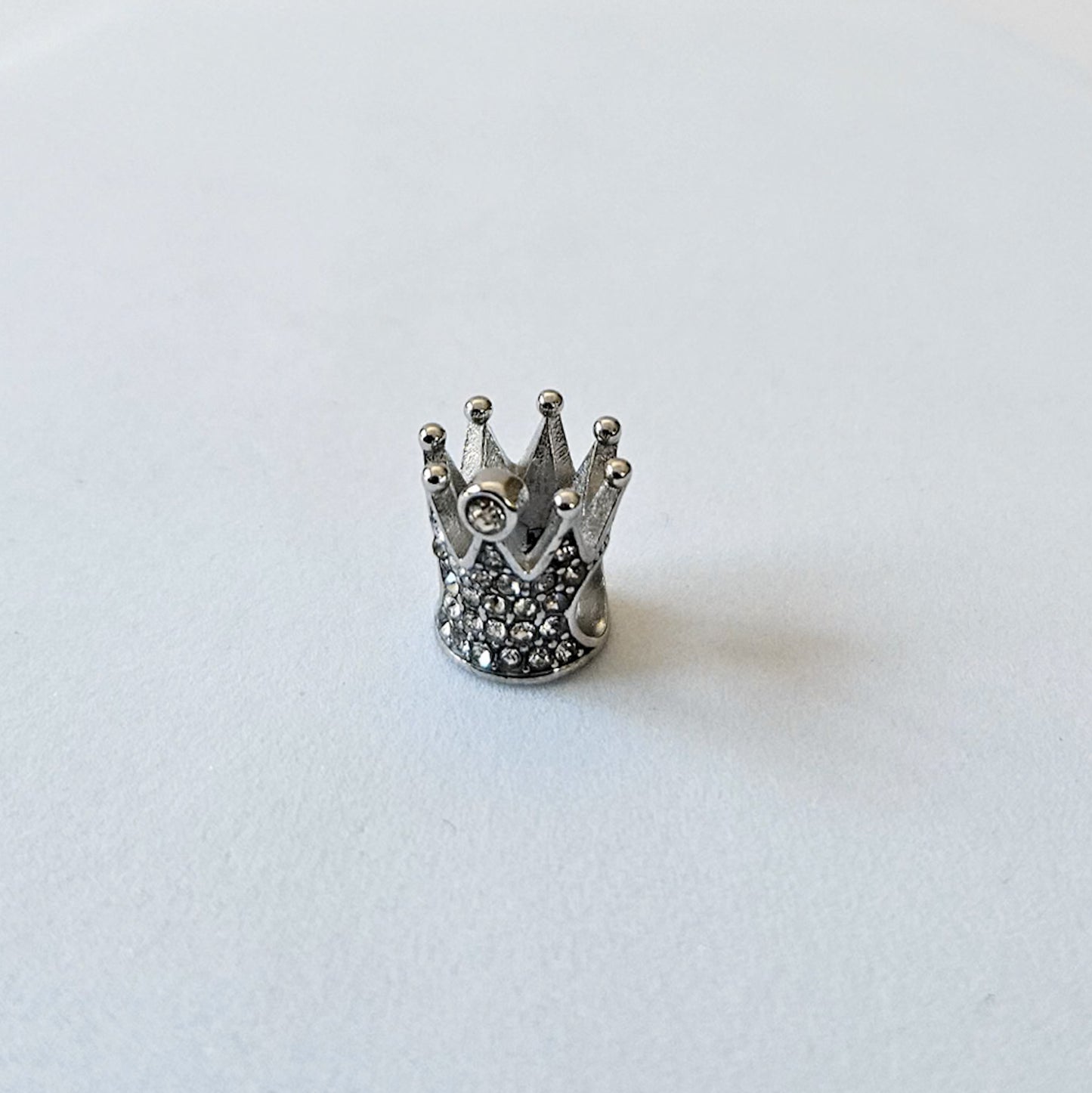 Fancy Crown Bead Bracelet Charm