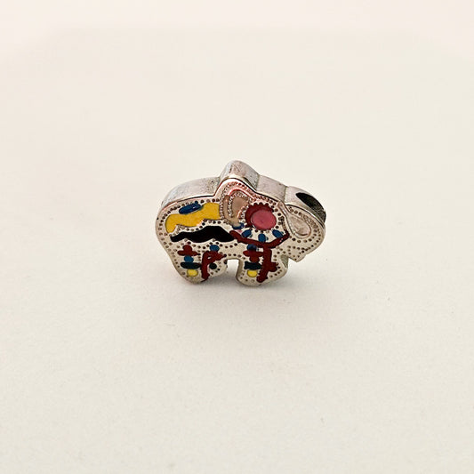 Fancy Elephant Bead Bracelet Charm