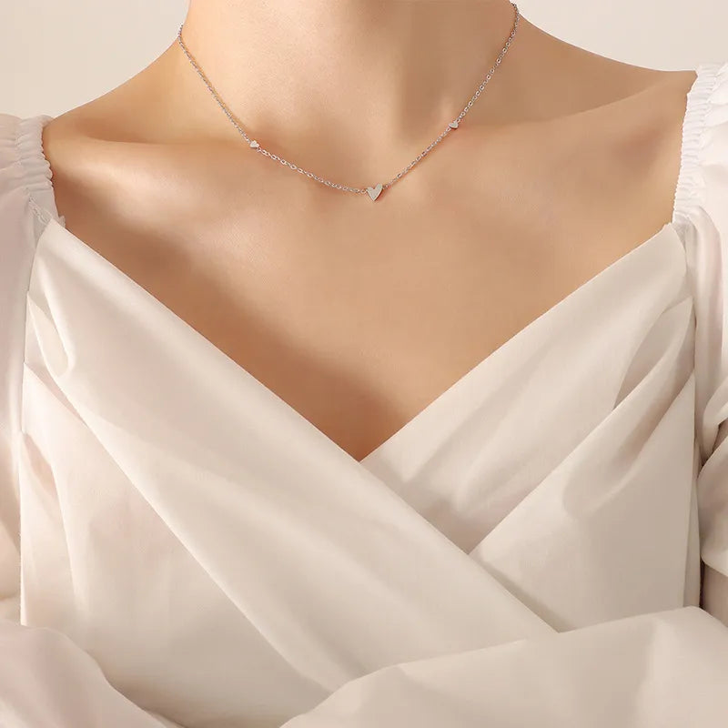 Fine Heart Necklace