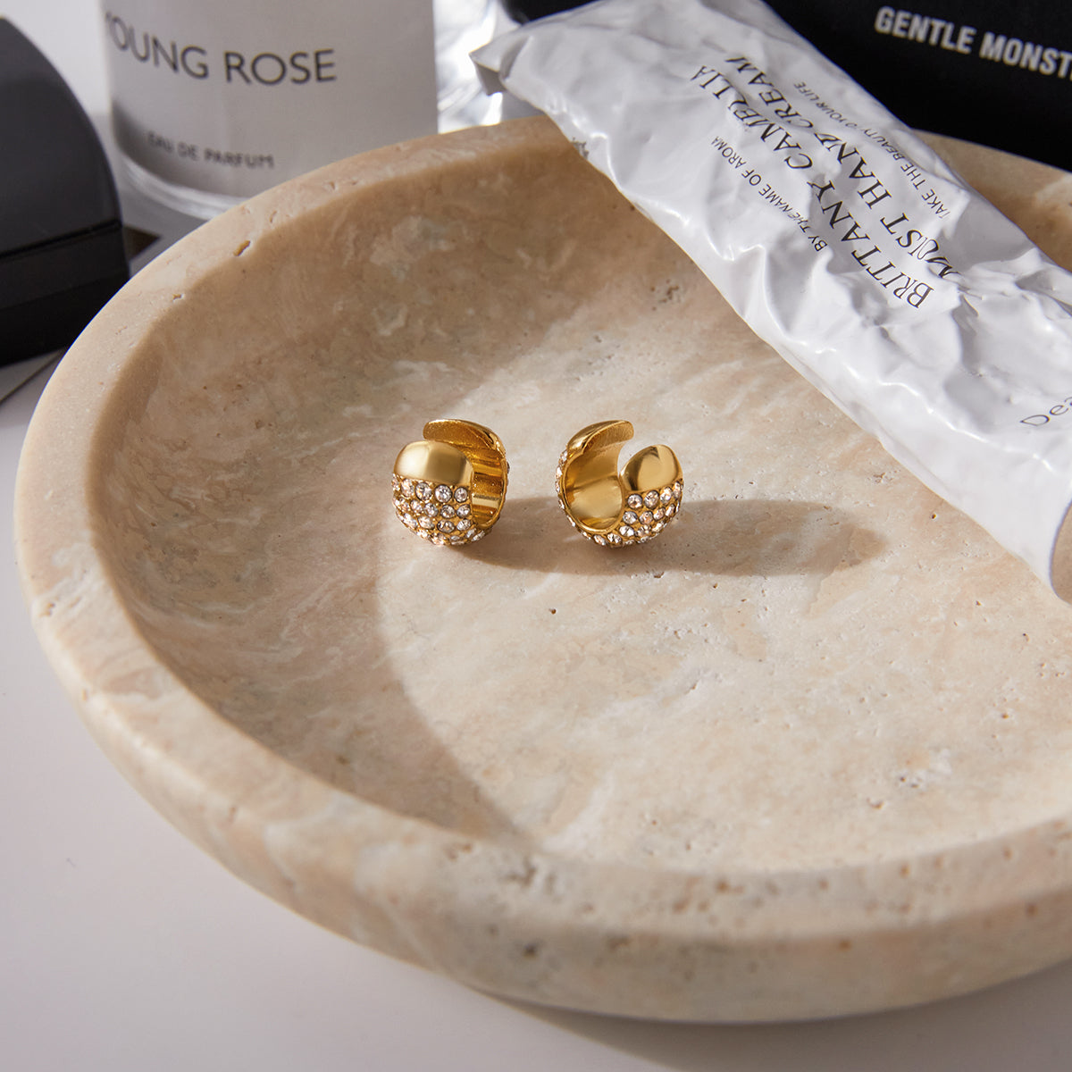 Glitter Ball Ear Cuff