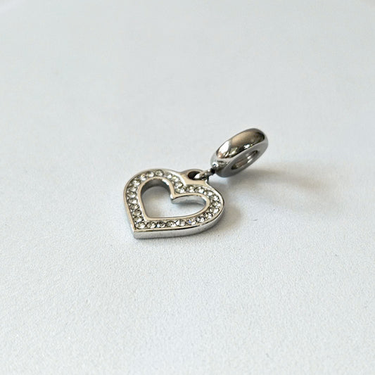 Heart Pendant Bracelet Charm