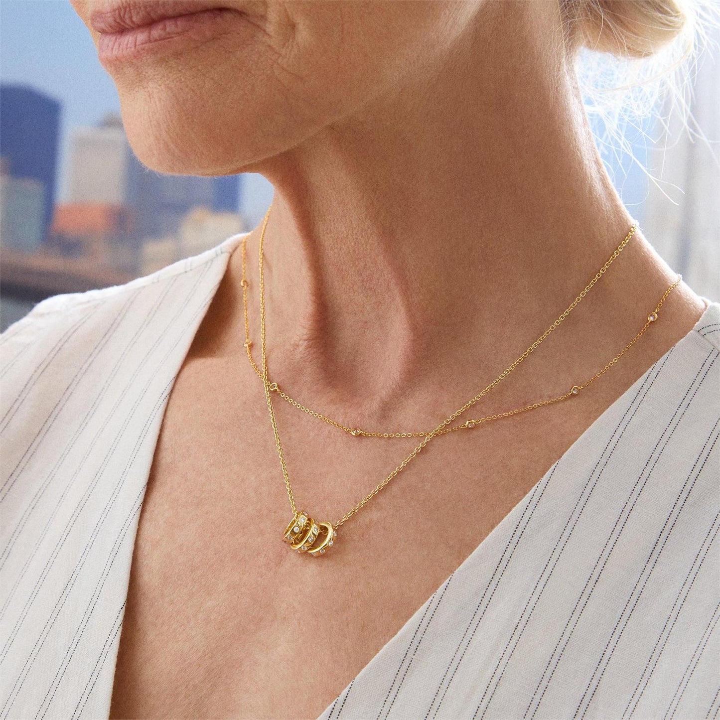 Birthstone Circle Charms