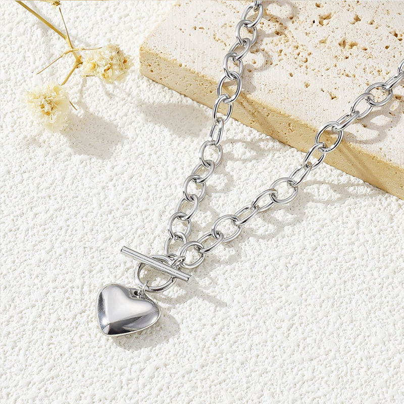 Chunky Heart Necklace