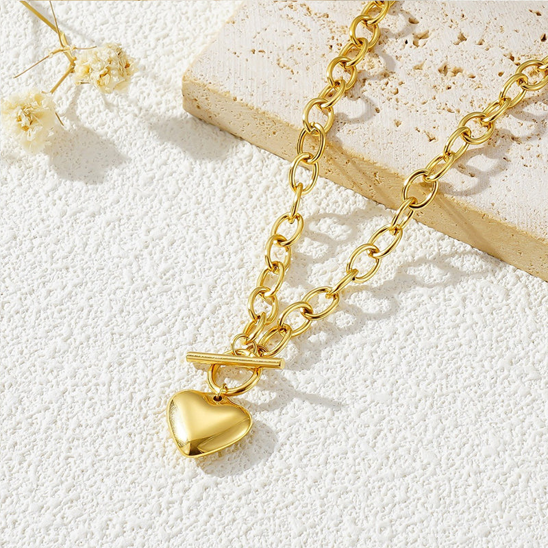 Chunky Heart Necklace