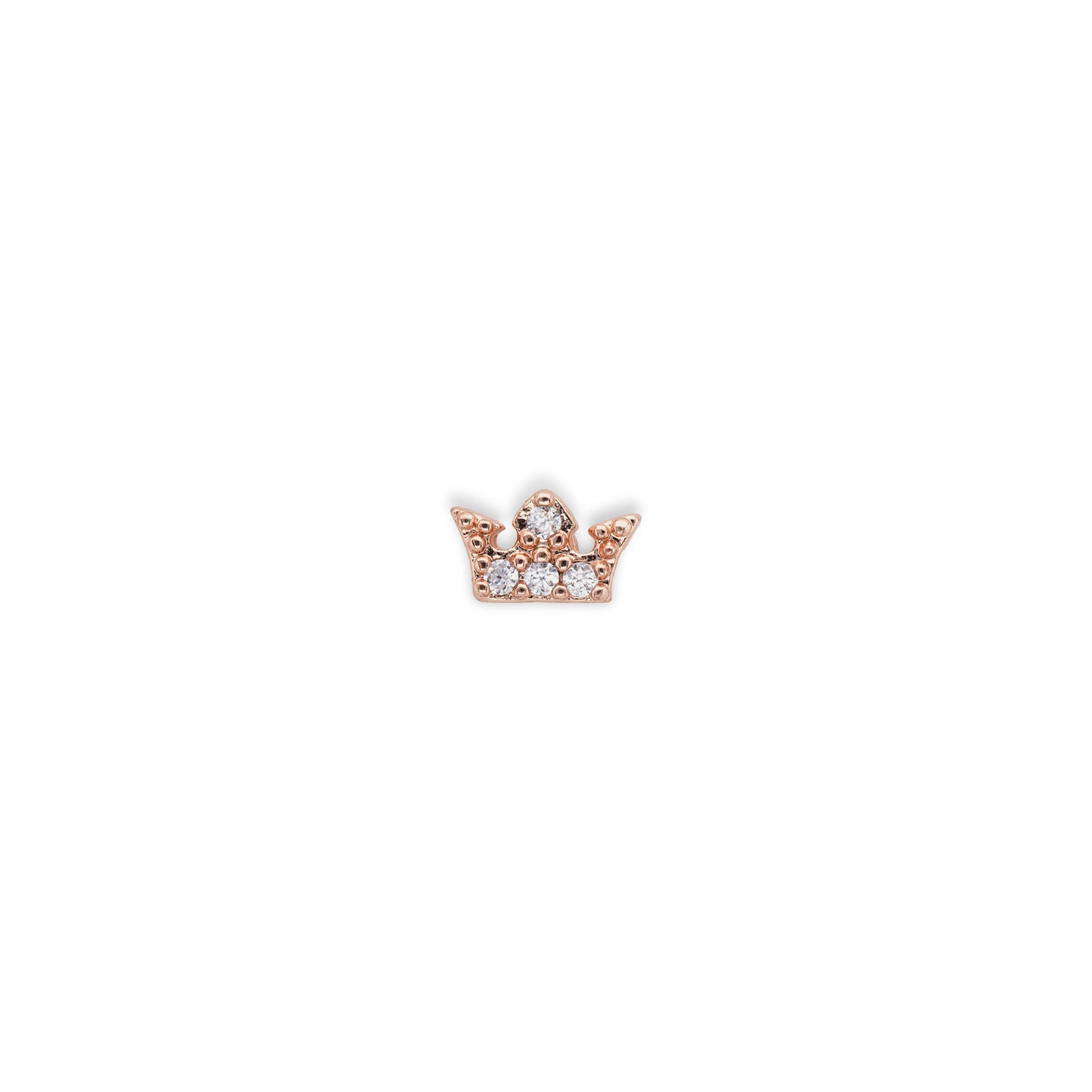 Crown | Flat Back Stud (1pc single)