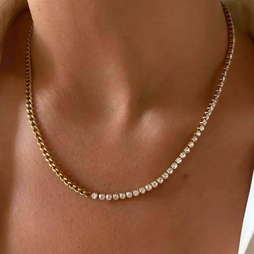 Cuban Tennis Necklace