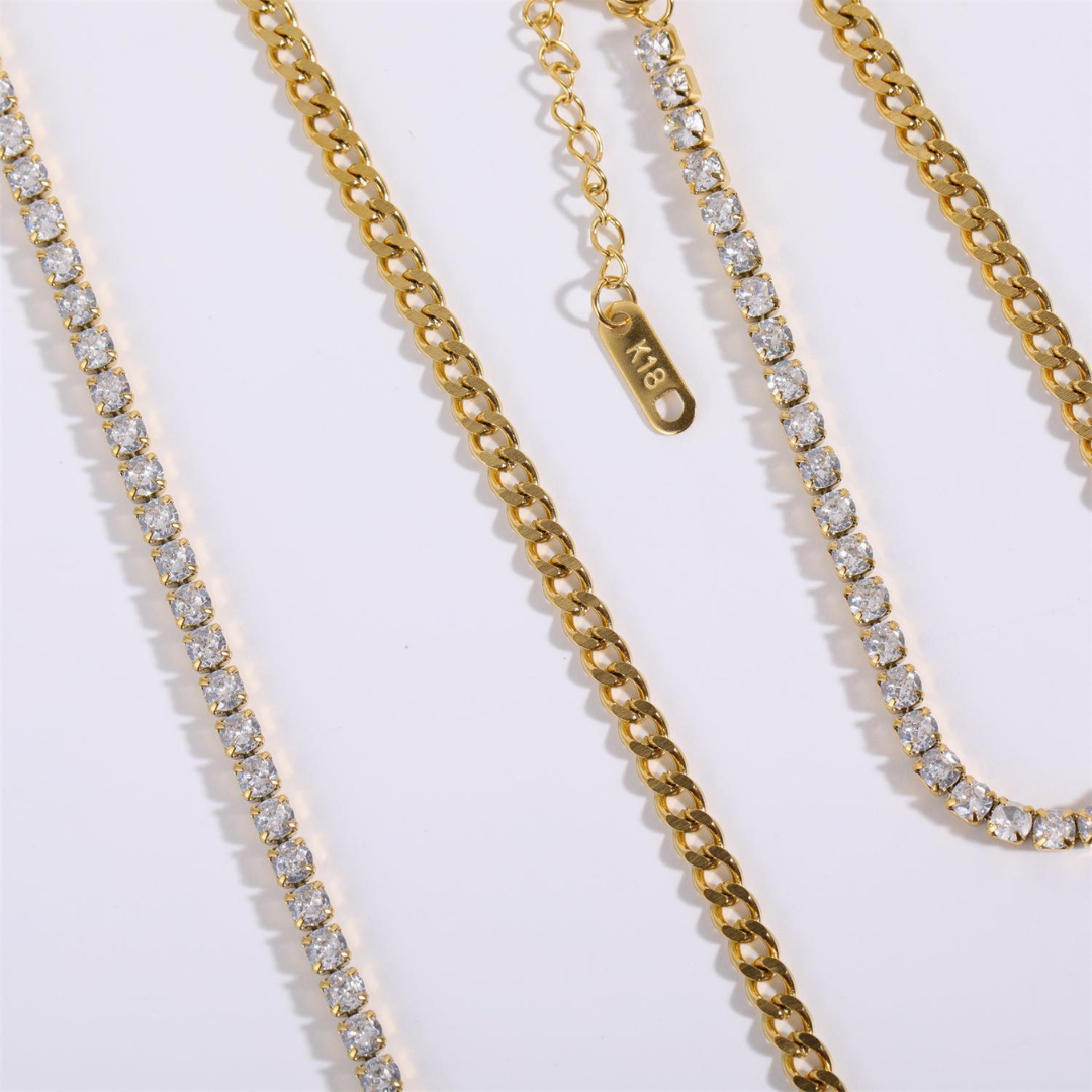 Cuban Tennis Necklace