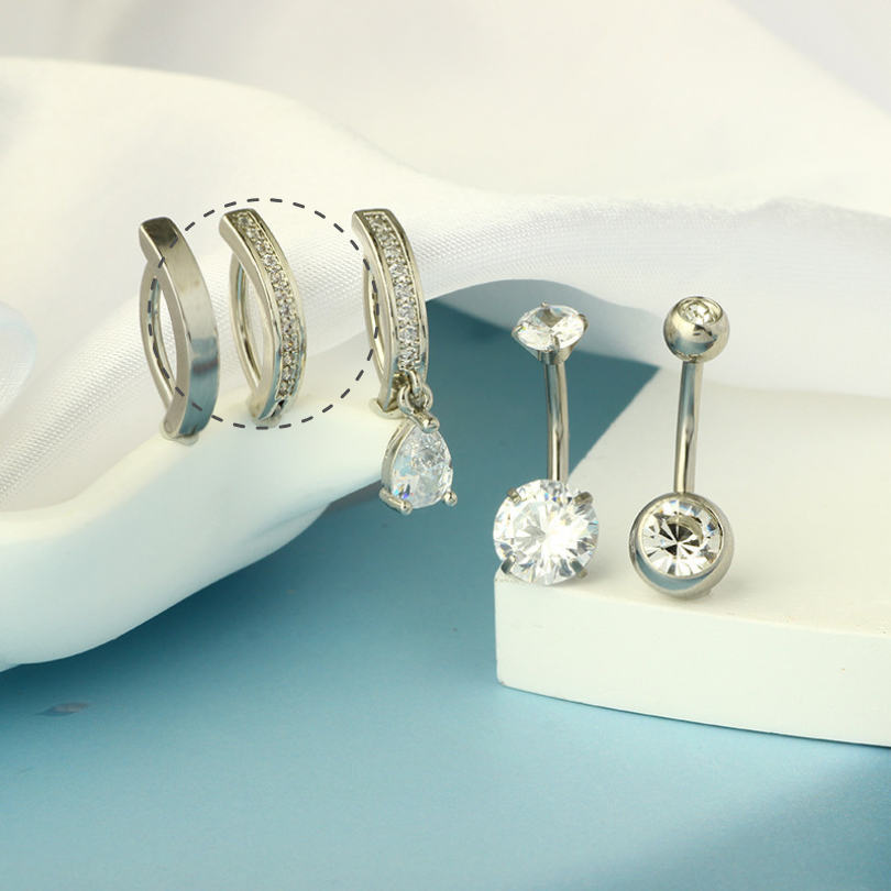 CZ Minimalist | Belly Ring