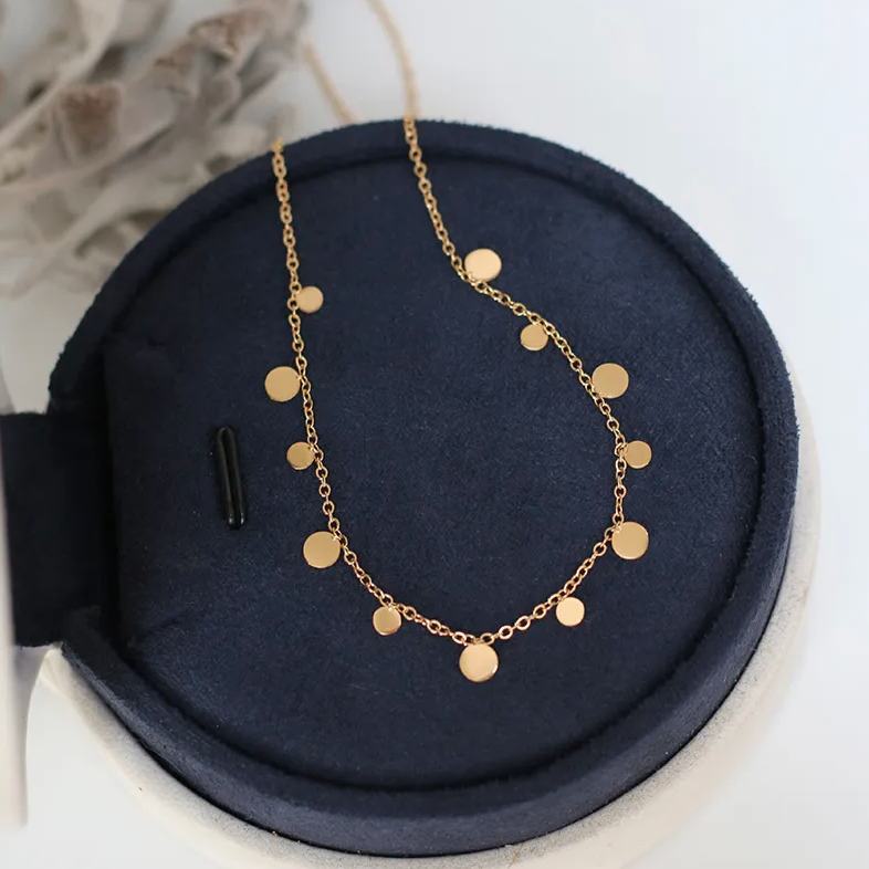 Fine Disc Necklace