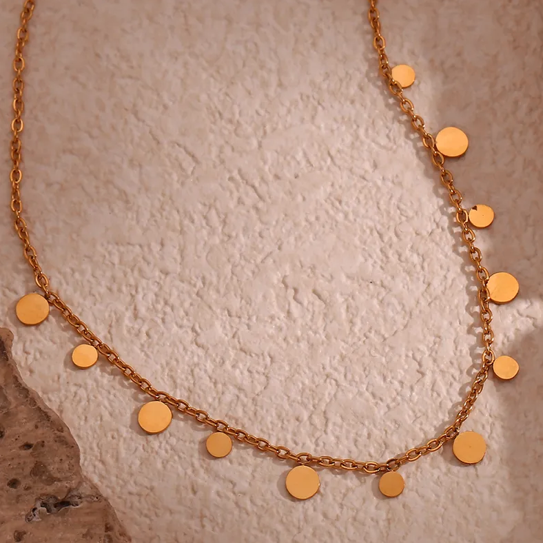 Fine Disc Necklace