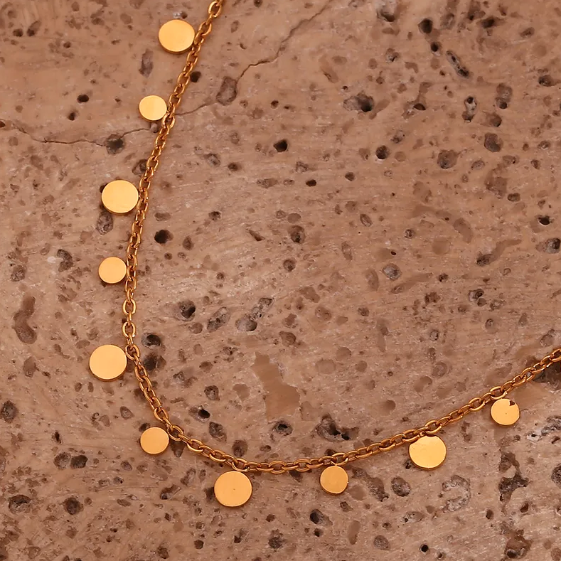 Fine Disc Necklace