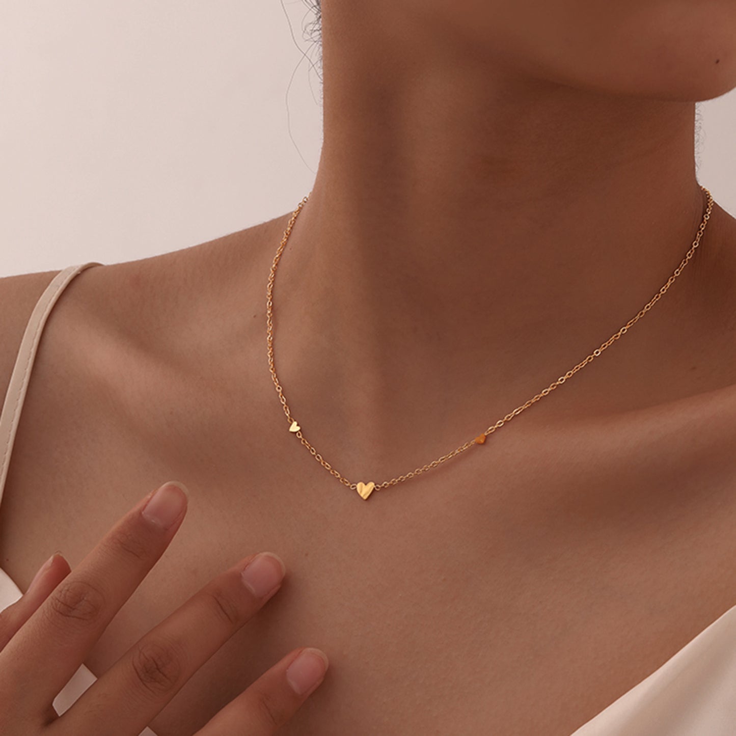 Fine Heart Necklace