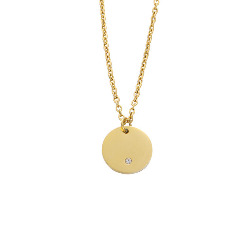 Guiding Light Engraved Necklace