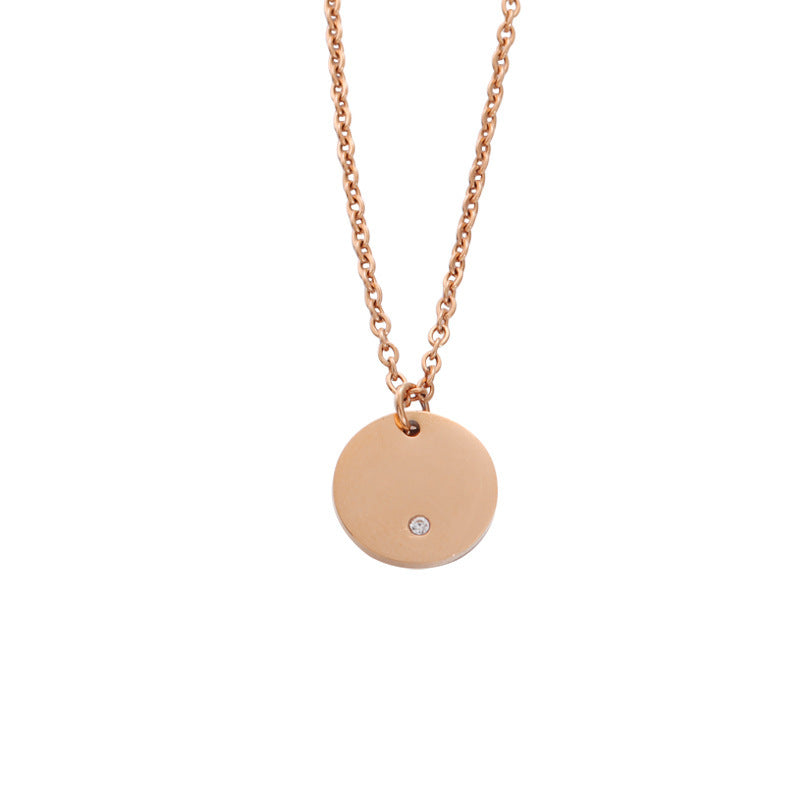 Guiding Light Engraved Necklace