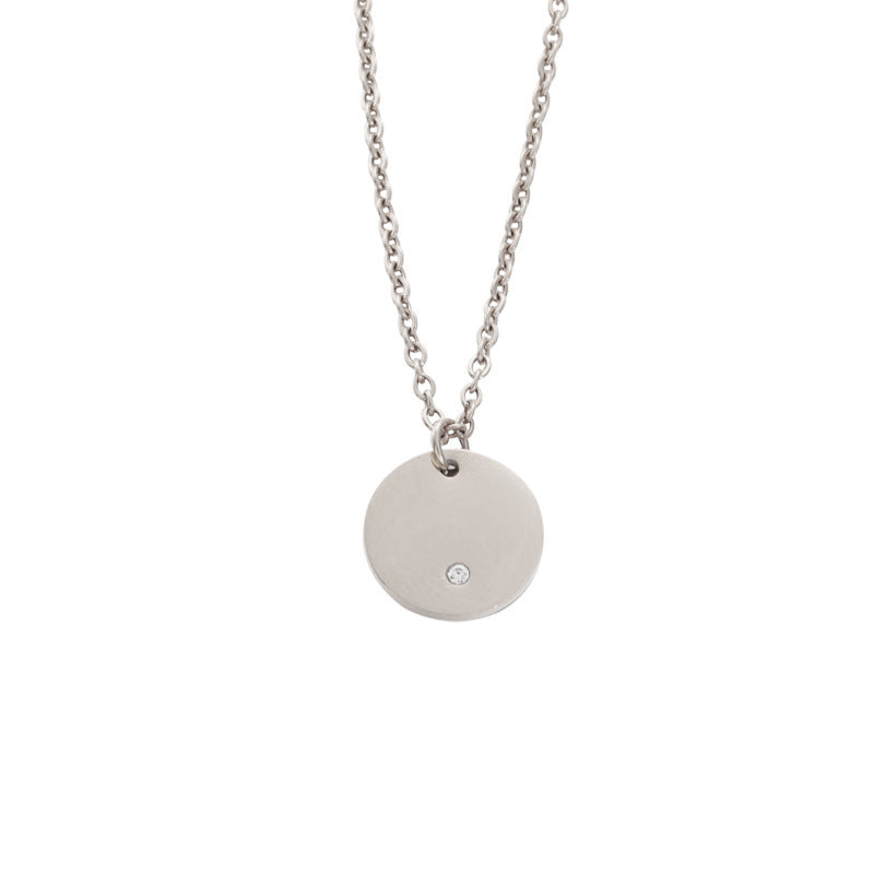 Guiding Light Engraved Necklace