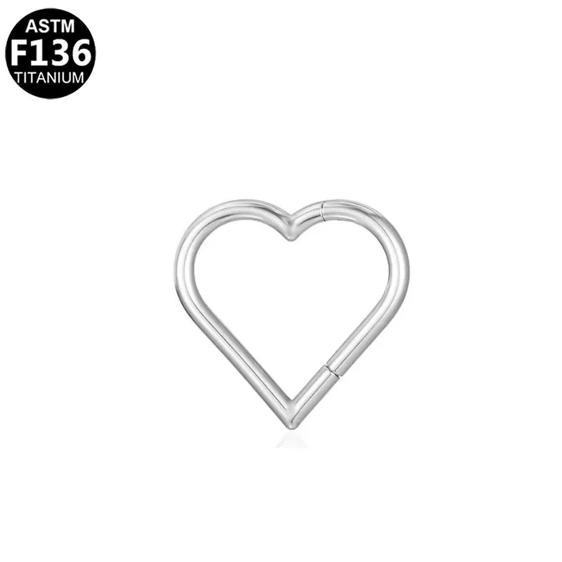 Heart | Seamless Segment Ring (1pc single)