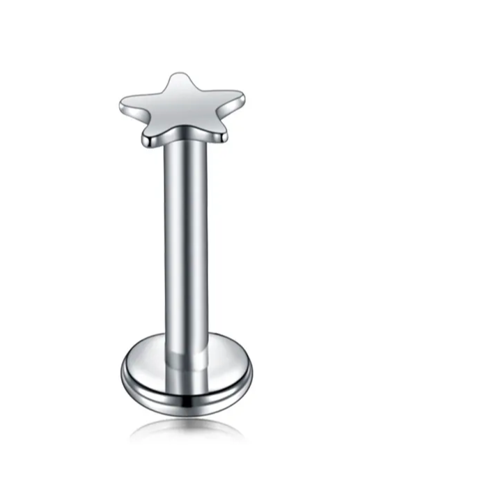 Little Star | Stainless Steel Flat Back Stud
