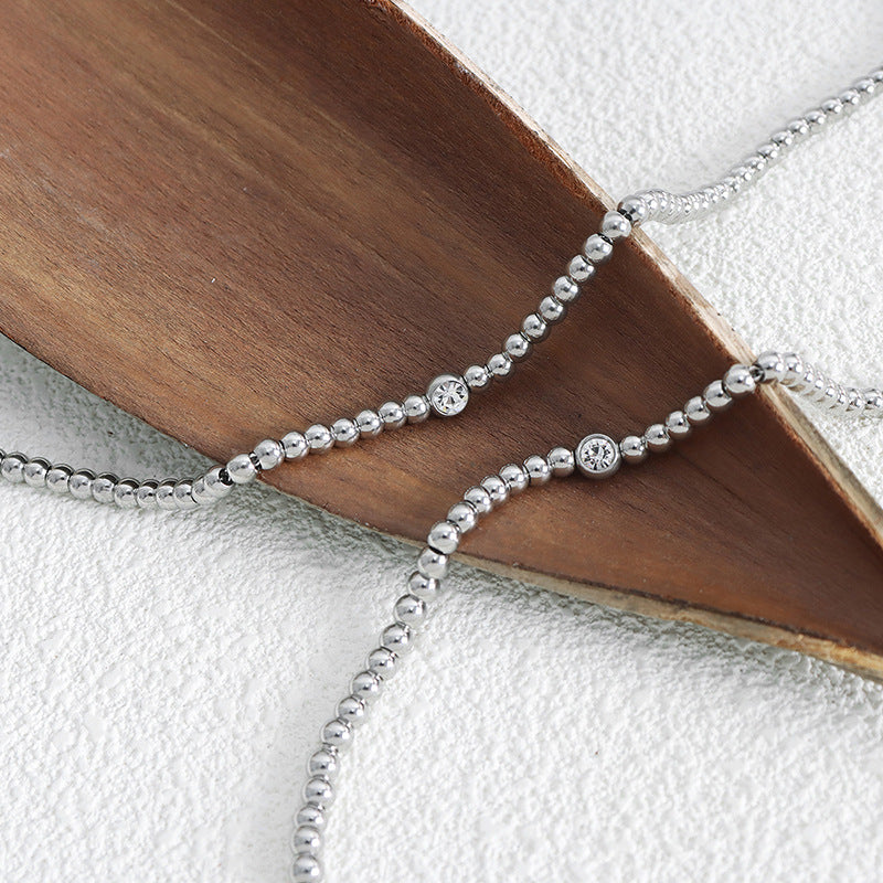Modern Tennis Necklace