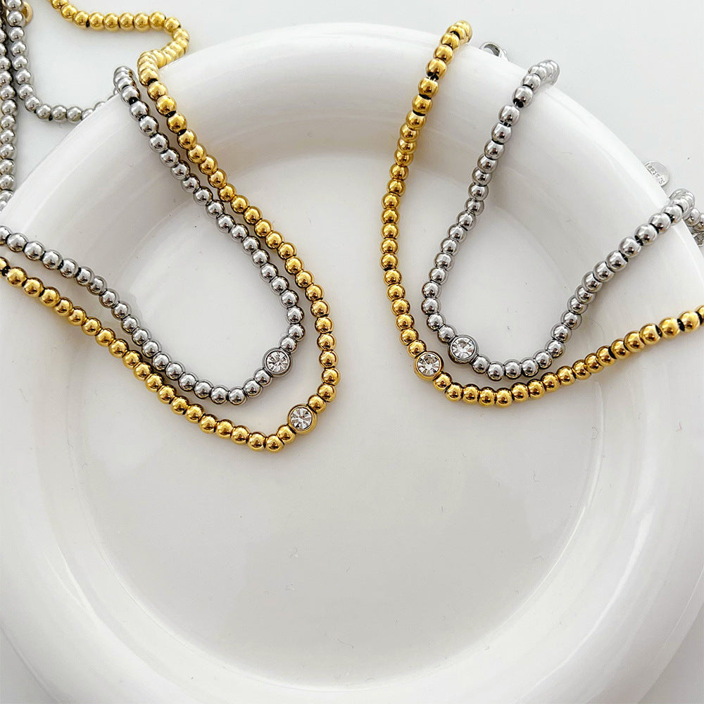 Modern Tennis Necklace