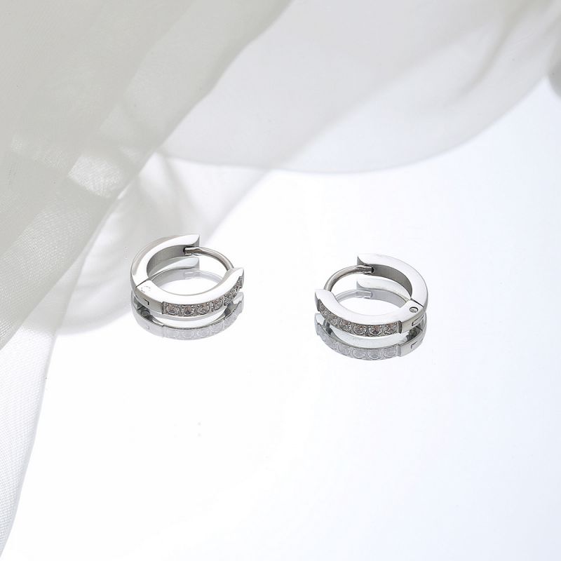 Titanium Gem Huggies