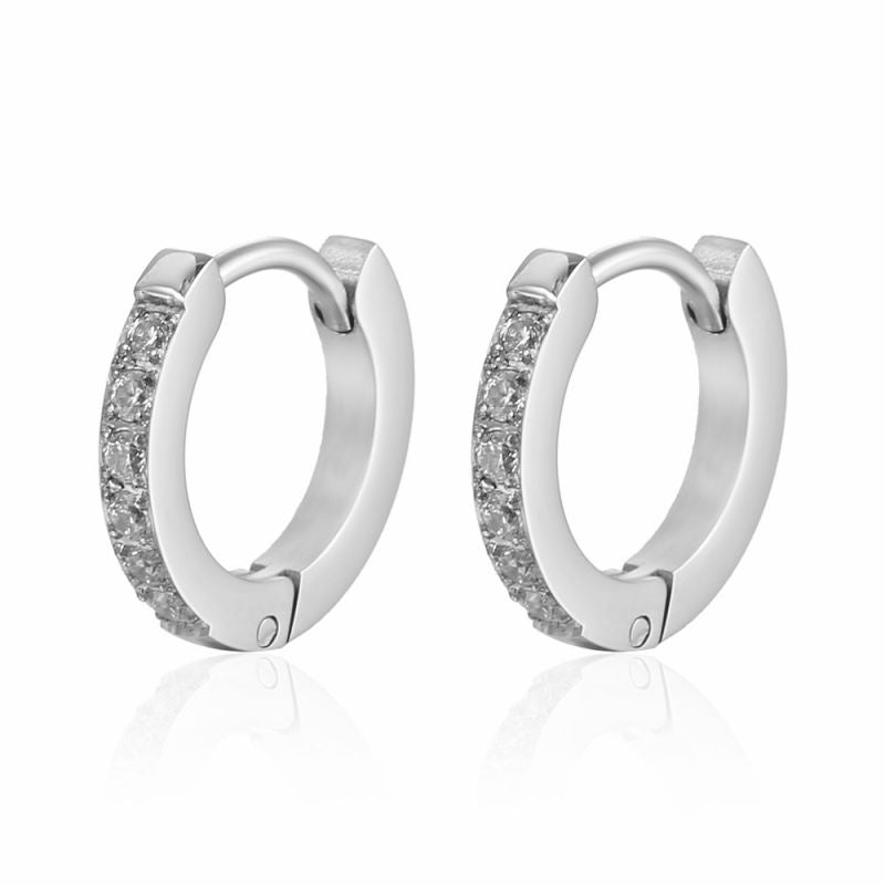 Titanium Gem Huggies