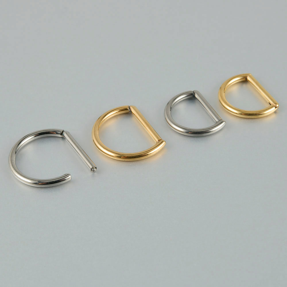 10mm Straight Bar | G23 Titanium Clicker Ring