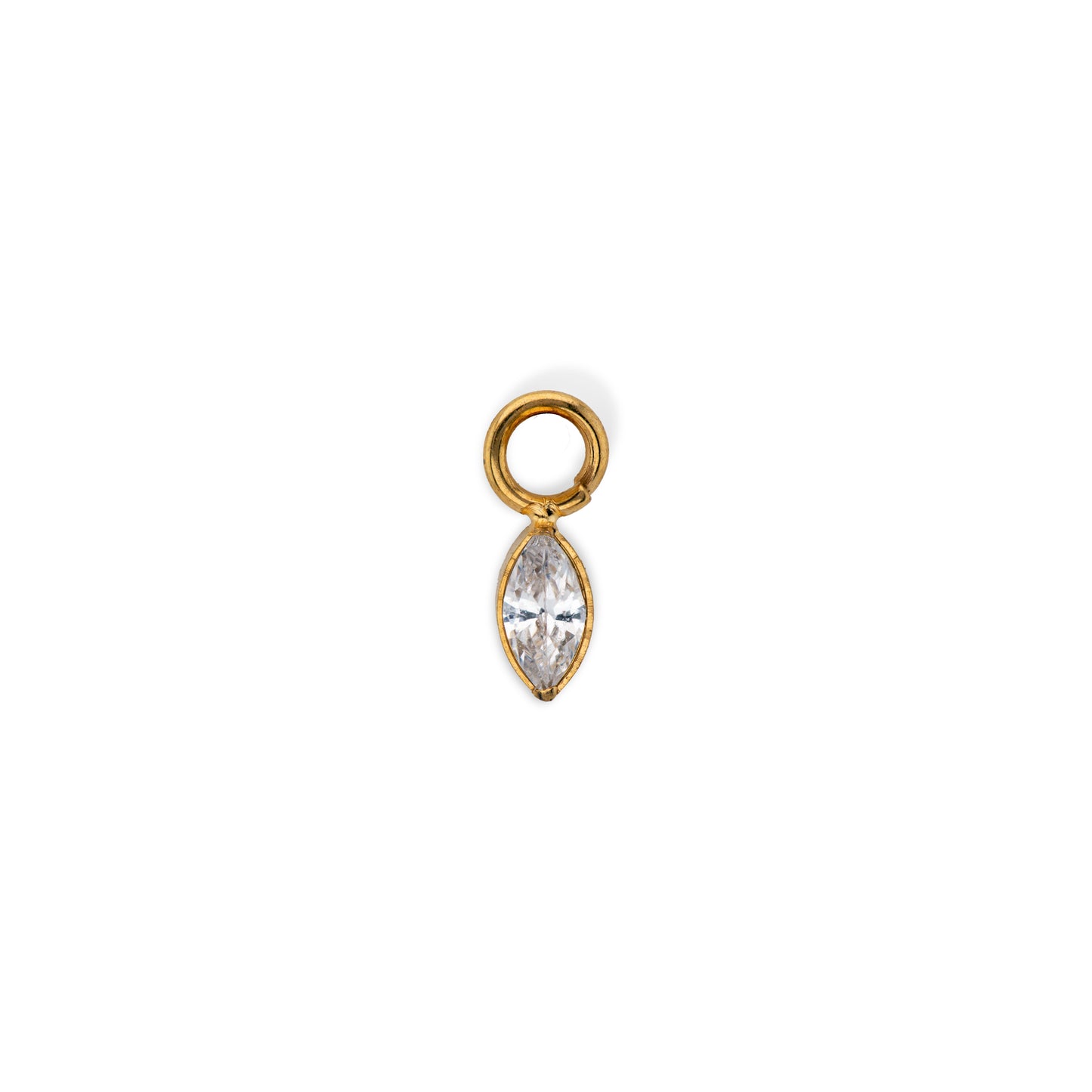 Waterproof Earring Charm | Marquise