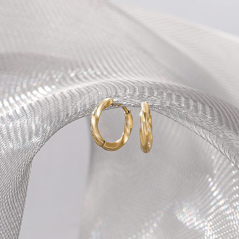 Gold Twisted Huggies