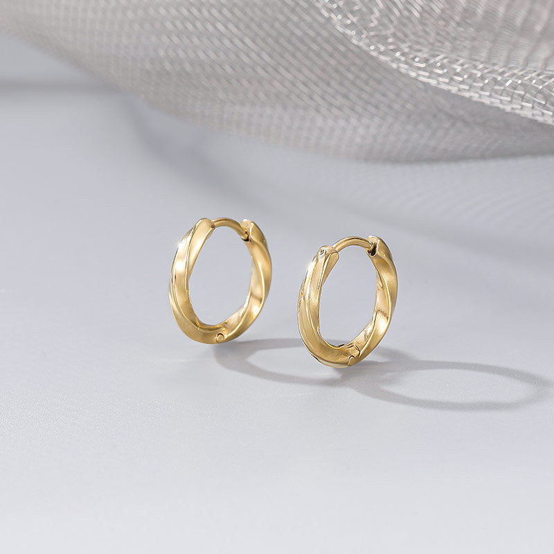 Gold Twisted Huggies