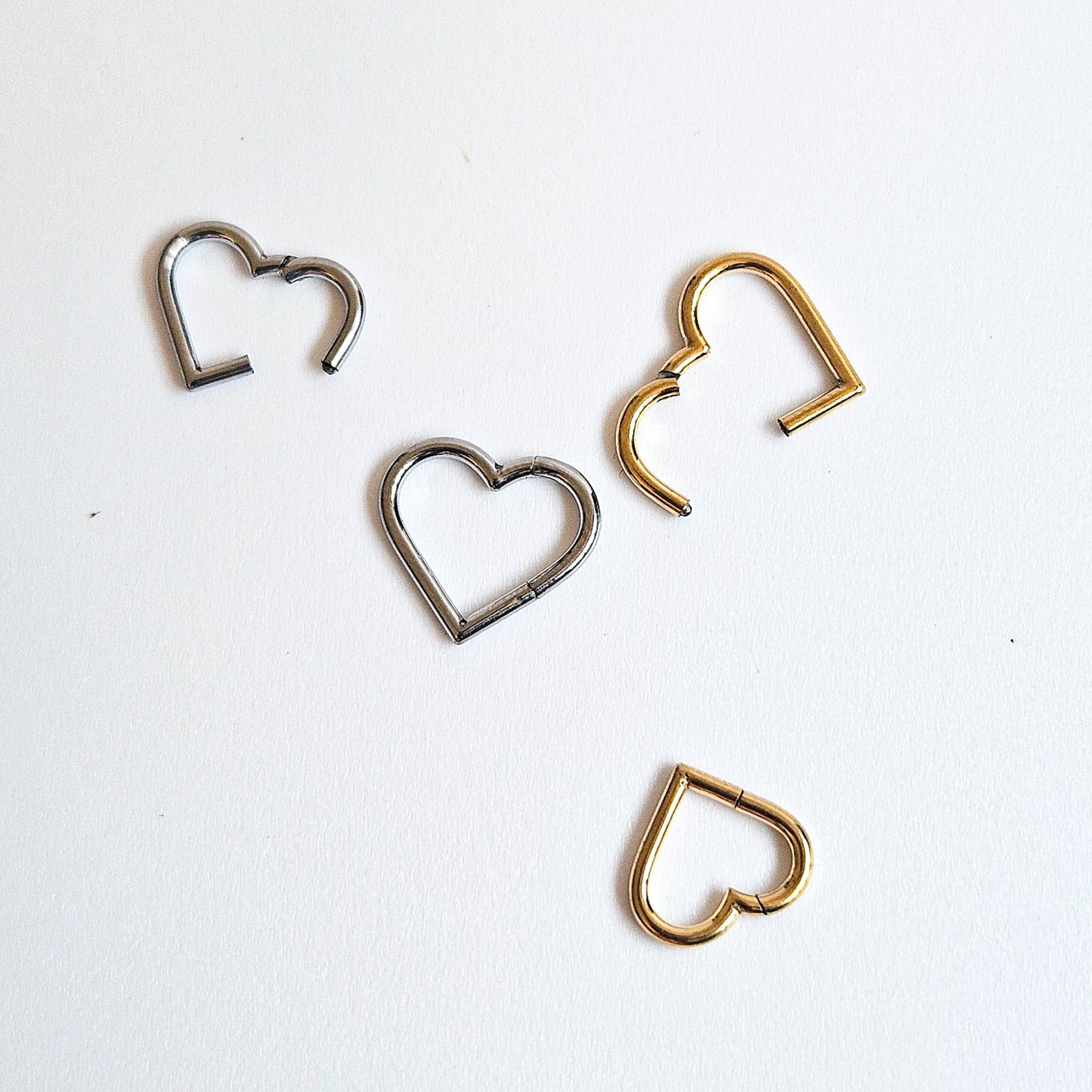Heart | G23 Titanium Seamless Clicker Ring